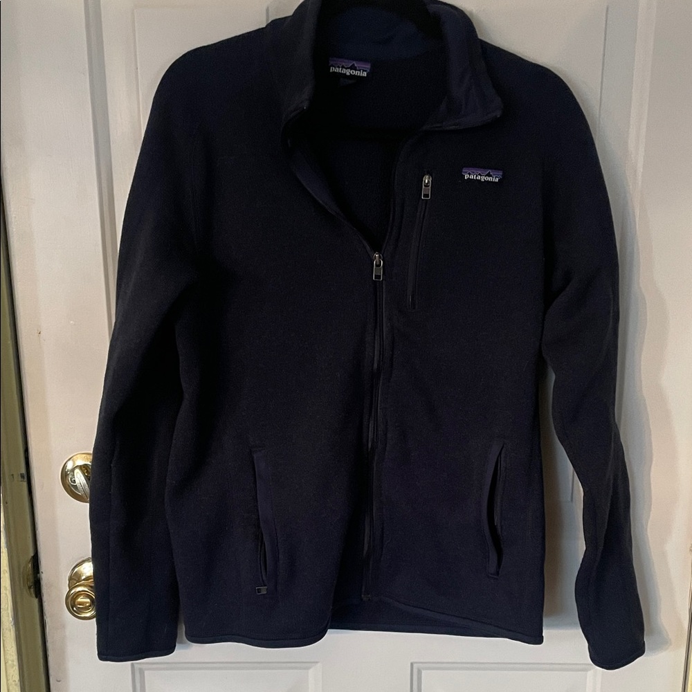 Patagonia Navy Full-Zip Fleece Jacket